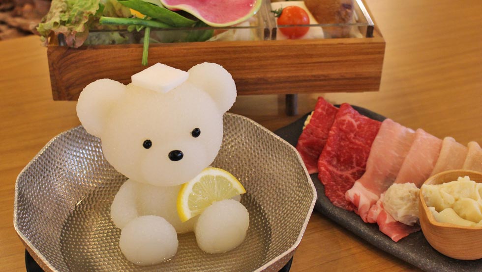 『北海道めんこい鍋 くまちゃん温泉』渋谷にオープン！くまちゃんがほっこり癒してくれます