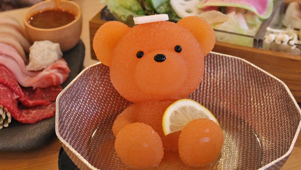 『北海道めんこい鍋 くまちゃん温泉』渋谷にオープン！くまちゃんがほっこり癒してくれます