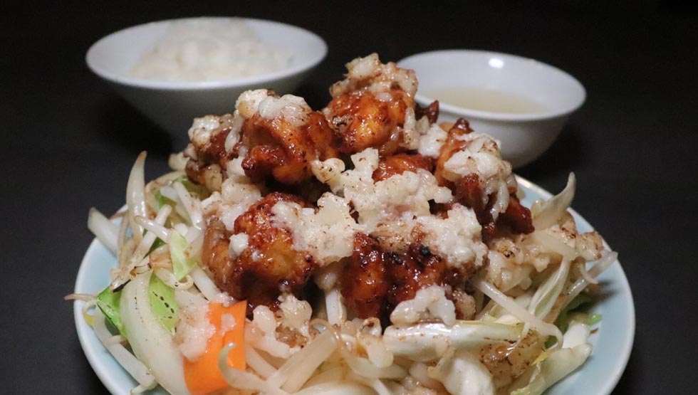 『肉野菜炒め ベジ郎』の「肉野菜炒め」