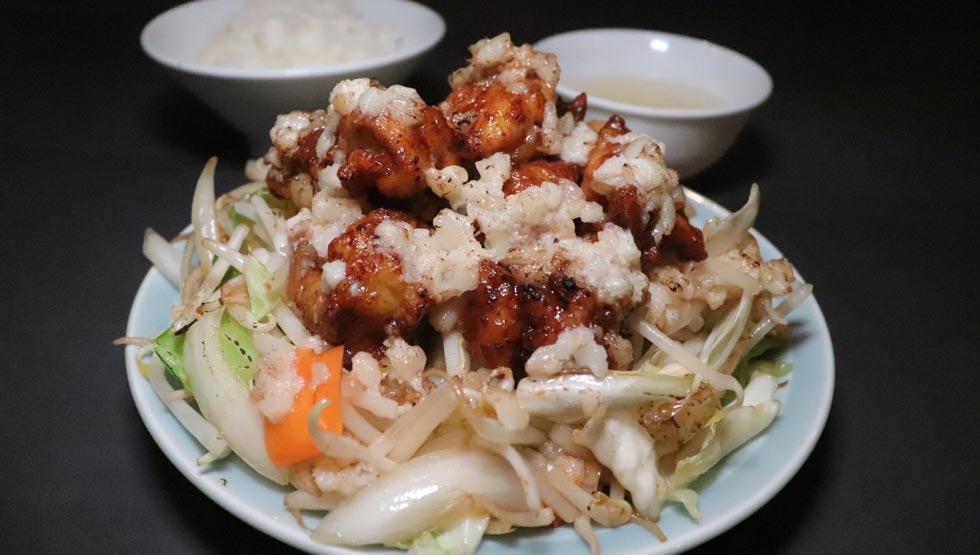 『肉野菜炒め ベジ郎』の「肉野菜炒め定食」