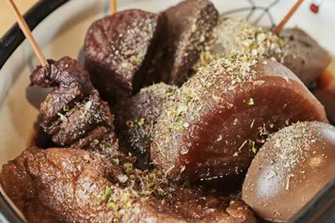 『駿河屋賀兵衛 秋葉原ちゃばら店』の静岡名物「おでん」