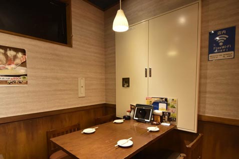 『大衆居酒屋 とりいちず 秋葉原昭和通り店』の和みの空間