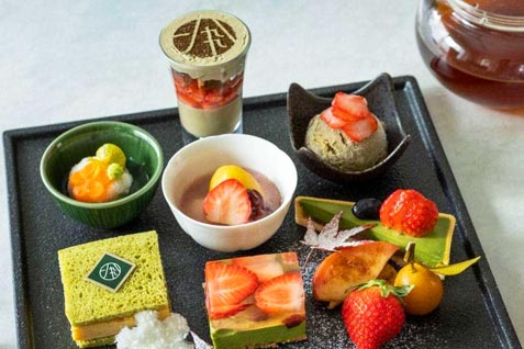 『RESTAURANT 1899 OCHANOMIZU』のアフタヌーンティープレートのイメージ