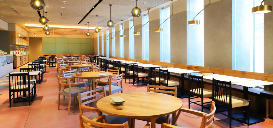 「CRAFT TEA 銀座」の店内