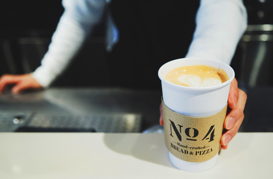 「No.4」のコーヒー