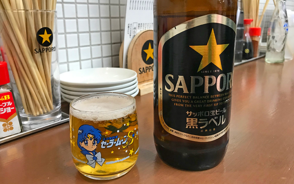 『大衆食堂スタンド そのだ 五反田店』の瓶ビール