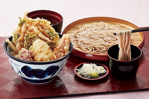 「早春天丼サービスセット」
