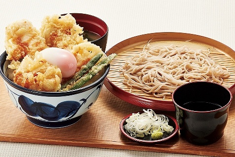 「ポテサラとり天丼サービスセット」
