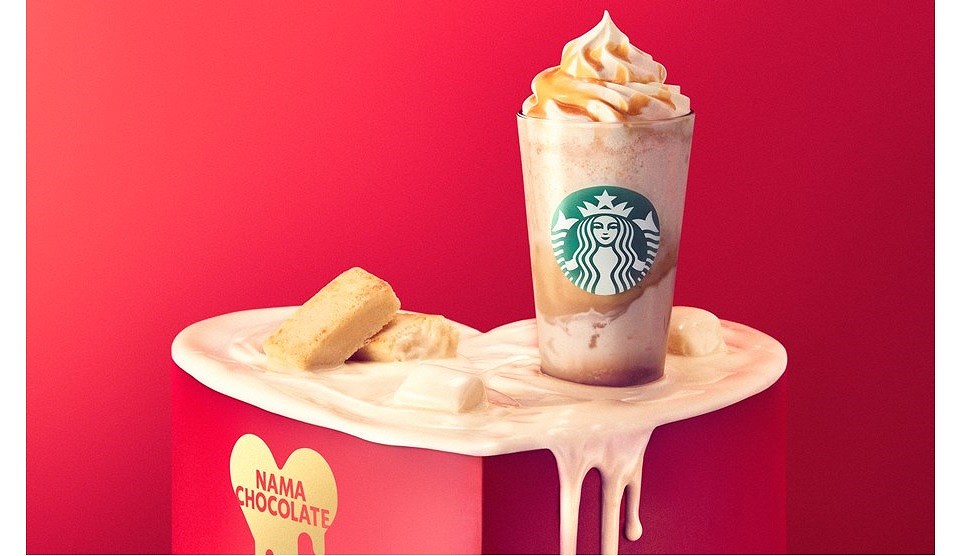 「ベイクド&クリーミー 生ホワイトチョコレート フラペチーノ」