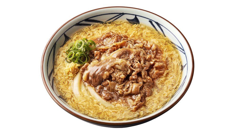 「肉たまあんかけうどん」