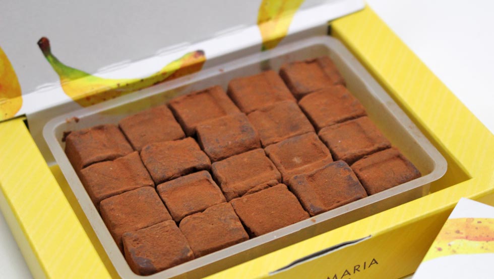 『シルスマリア』の「大人なバナナ生チョコレート」