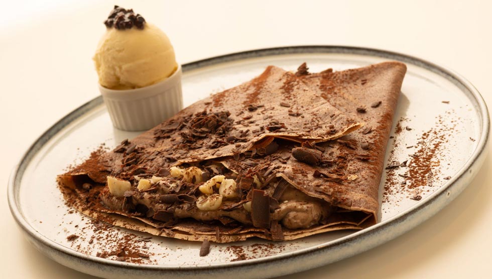 『Crepes No Ka 'Oi TOKYO（クレープス・ノ・カ・オイ トウキョウ）』の「Chocolat Chocolat Chocolat（ショコラ ショコラ ショコラ）」