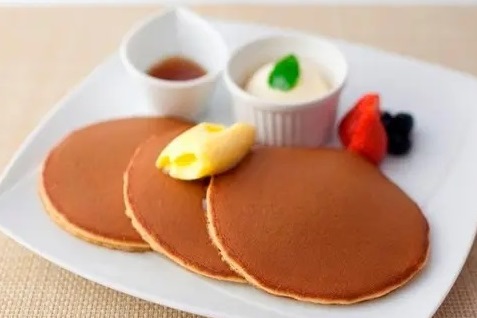 『BUNMEIDO CAFE』のパンケーキ