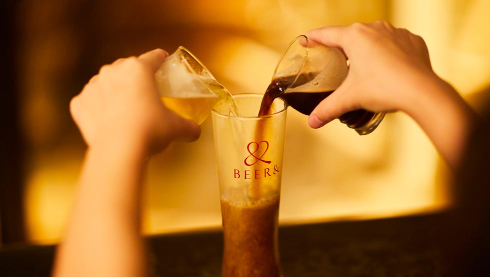 『BEER& EBISU BREWERY』の「ブレンドビア」イメージ