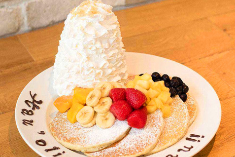「Eggs 'n Things原宿店」の「パンケーキ」
