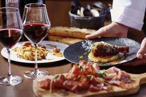 『The Kitchen Salvatore Cuomo GINZA（ザ キッチン サルヴァトーレ クオモ 銀座）』のイタリアン