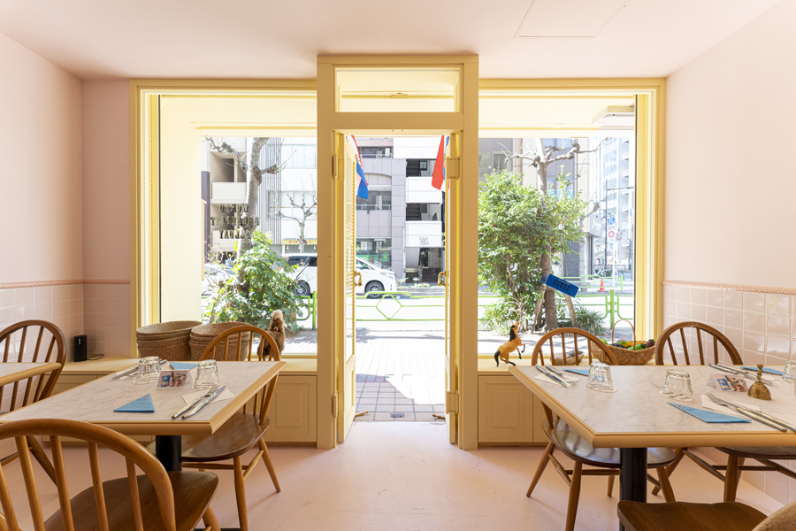 「WORLD BREAKFAST ALLDAY 銀座店」の店内