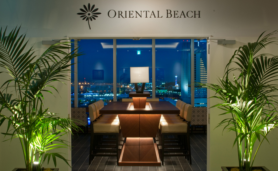 「Oriental Beach」の店構え