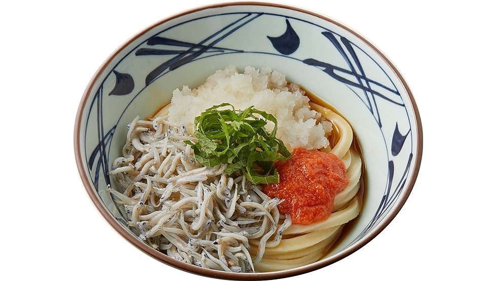 「明太しらすおろしぶっかけうどん」