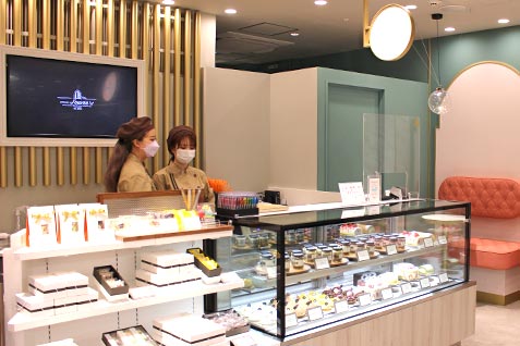 『patisserie J’ouvre』の店頭