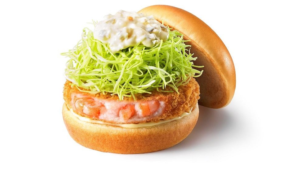 海老カツバーガー