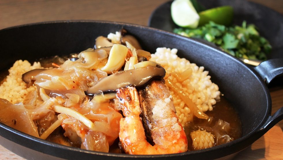 『ジムトンプソンズ テーブル タイランド横浜』のおこげ