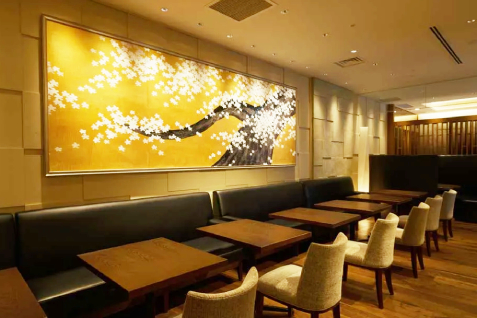 「THE SAKURA DINING TOKYO」の店内