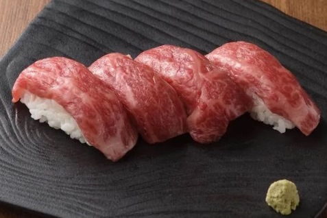 『土古里 八重洲店』の肉寿司