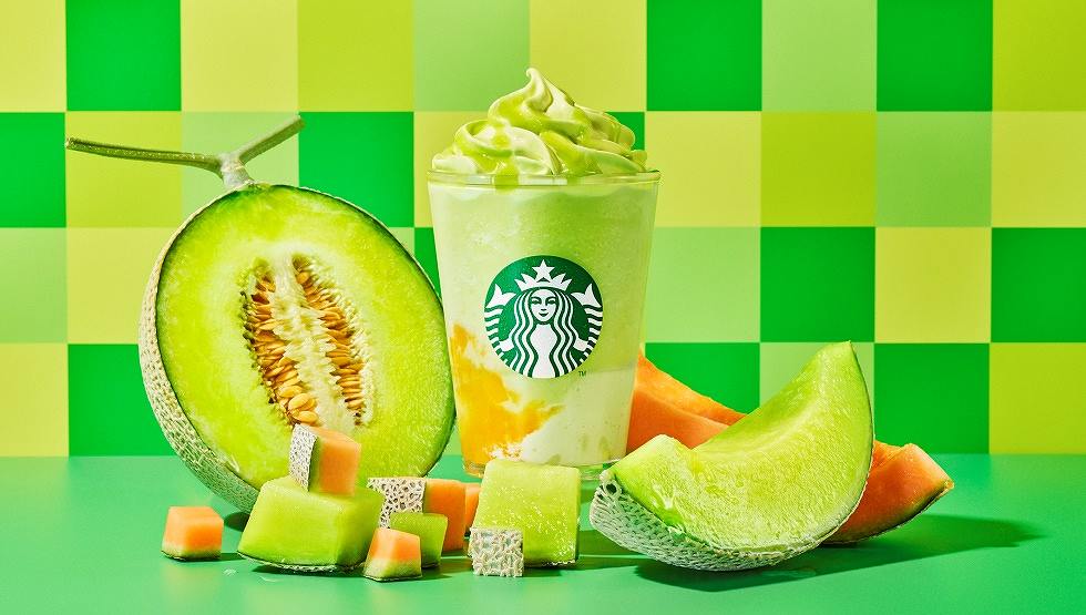 圧倒的なメロン感！スタバ「The メロン of メロン フラペチーノ」