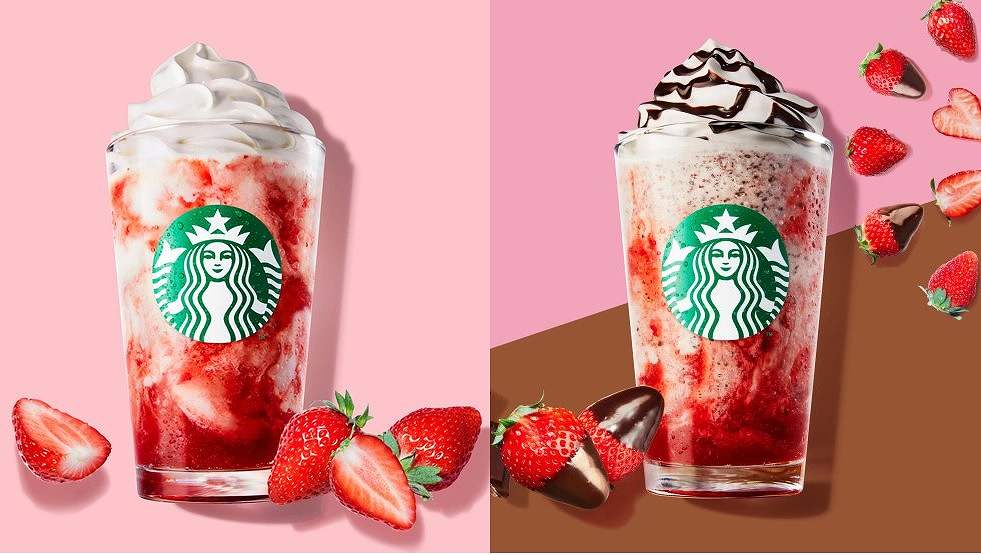「スターバックス ストロベリー フラペチーノ®」5/11発売