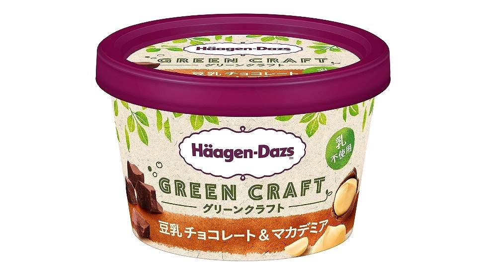 ミニカップ GREEN CRAFT『豆乳 チョコレート＆マカデミア』