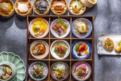中国料理「王朝」のビュッフェ例