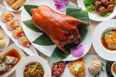 中国料理「王朝」のビュッフェ例