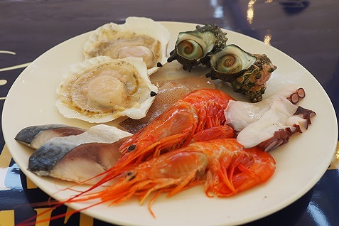 海鮮盛り合わせ