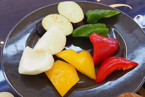「スタンダードプラン」の「野菜盛り合わせ」