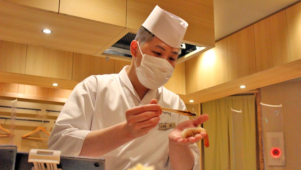 ミシュランの寿司をもっと気軽に！『鮨 銀座おのでら 登龍門』東銀座にオープン！