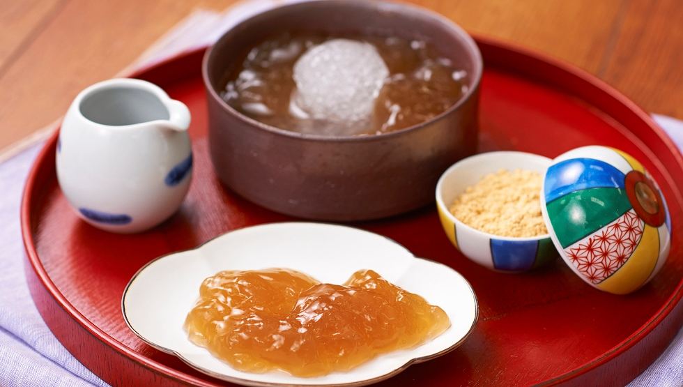 「自家製 練り上げわらび餅」