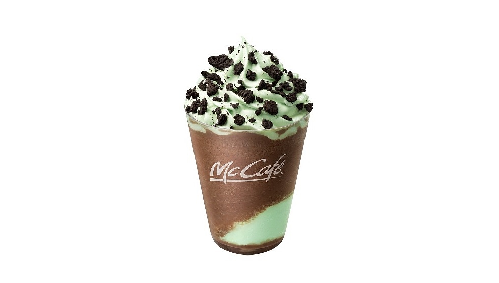 オレオ® クッキー チョコミントフラッペ