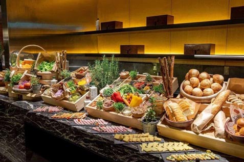 『METROPOLITAN Grill（メトロポリタングリル）』のサラダバー
