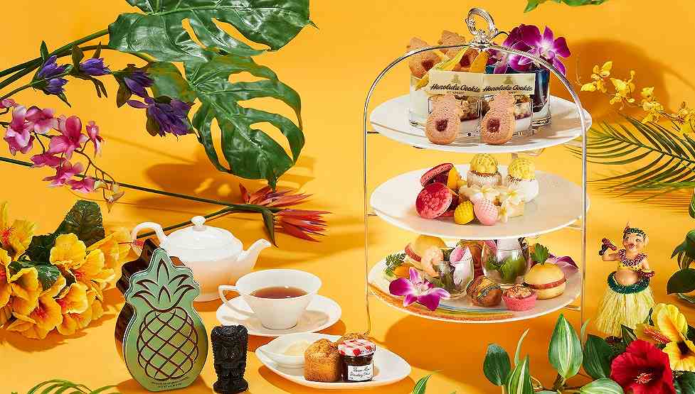 「HAWAIIAN AFTERNOON TEA Honolulu Cookie COMPANY×The Prince Park Tower Tokyo」