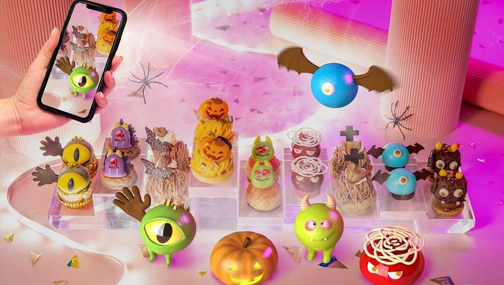 「キンプトン ハロウィン“モンスブラン” アフタヌーンティー」a