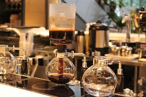 『THE FRONT ROOM』コーヒーサイフォン