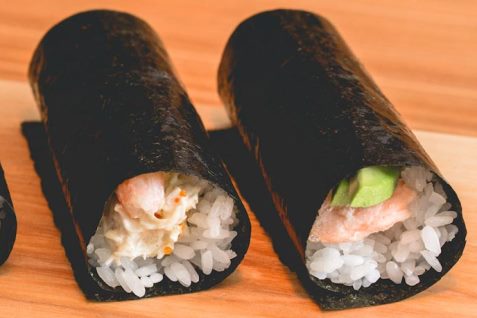 『権八 NORI-TEMAKI 原宿』の手巻き寿司2