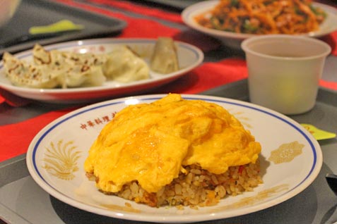 『紫金飯店 東急プラザ原宿ハラカド店』の「玉子炒飯」
