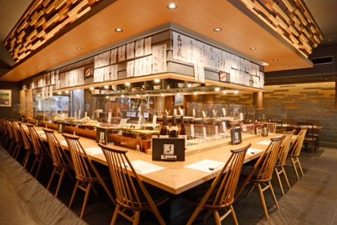 『旬活和食 ままや』の店内