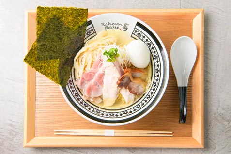 「Rahmen Eddie」の「特選塩ラーメン」