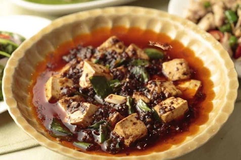 『ジャンピングパンダ』の「麻婆豆腐」