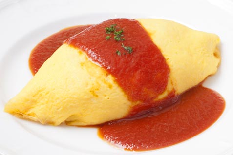 『厳選洋食 さくらい』の「オムライス」