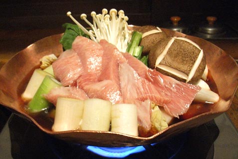 『浅草 一文 本店』の「江戸ねぎま鍋」
