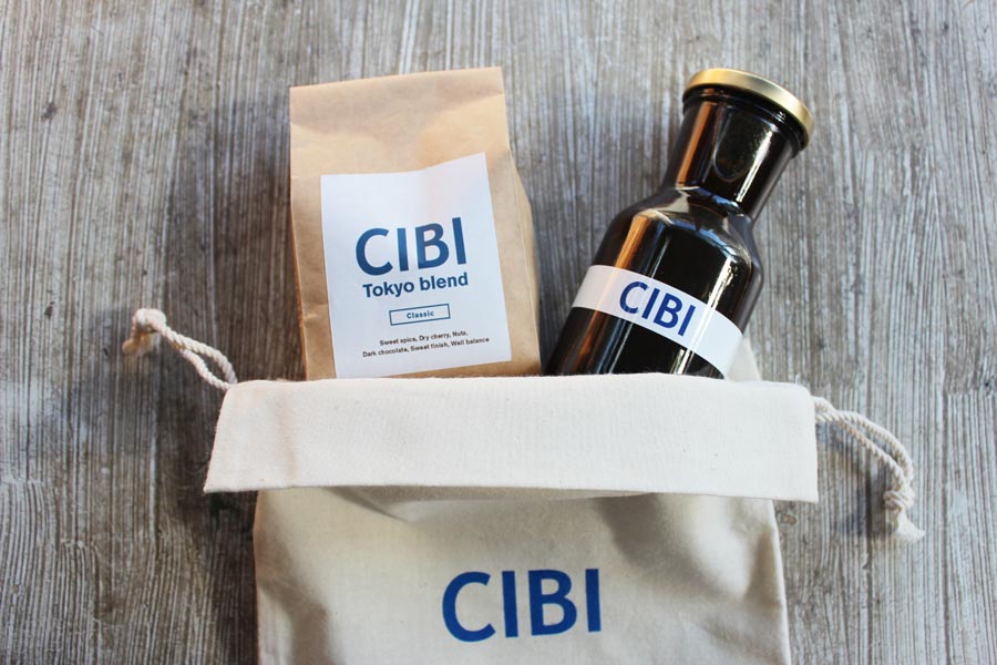 「CIBI」のオリジナルブレンドコーヒー